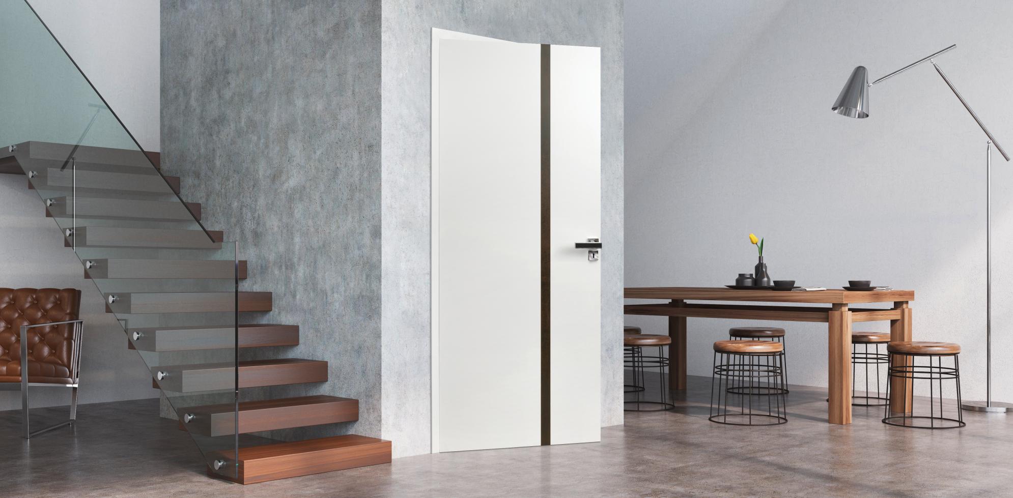 porte d'intérieur en bois zao céramique