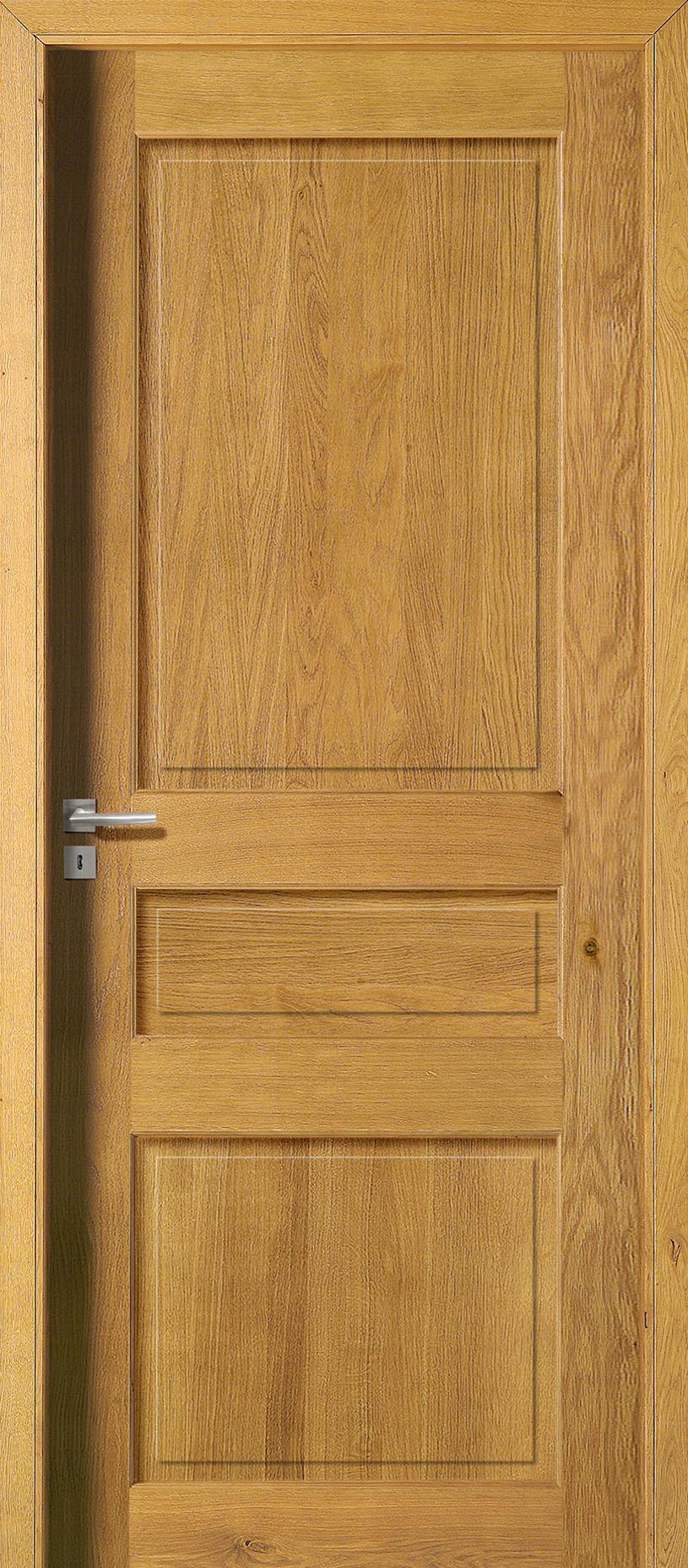 Porte Intérieur Bois - Quercy - Chêne clair sélectionné