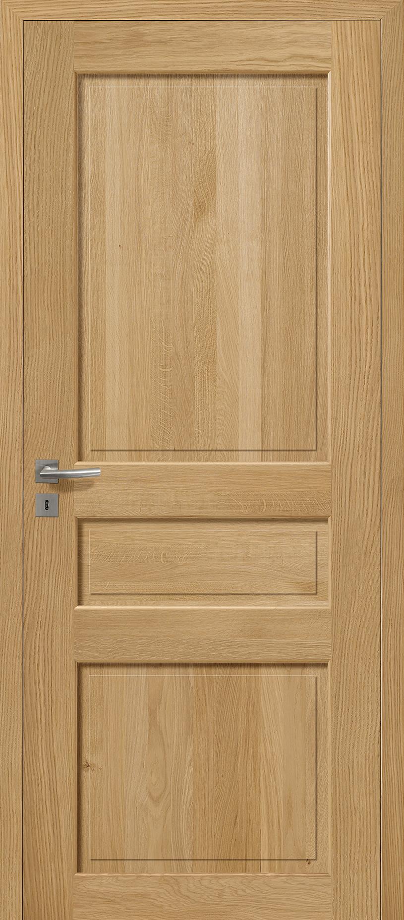 Porte Intérieur Bois - Quercy - Chêne sélectionné naturel brossé