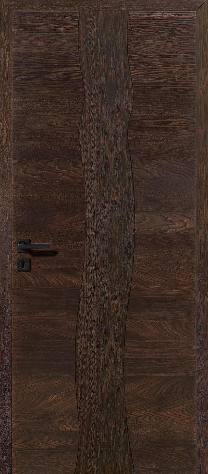 Porte battante Roziere ARBRE Design - Chêne brun mat brossé Porte battante Roziere ARBRE Design - Chêne brun mat brossé