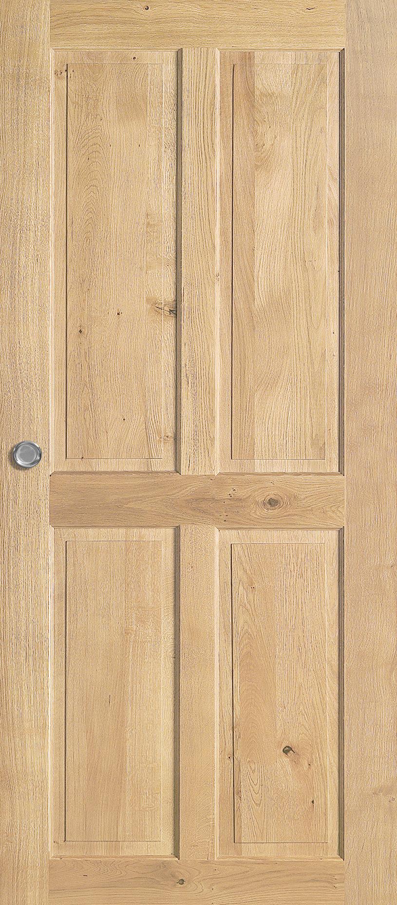 Porte intérieur Bois Aubrac coulissante - Chêne Rustique ultra mat