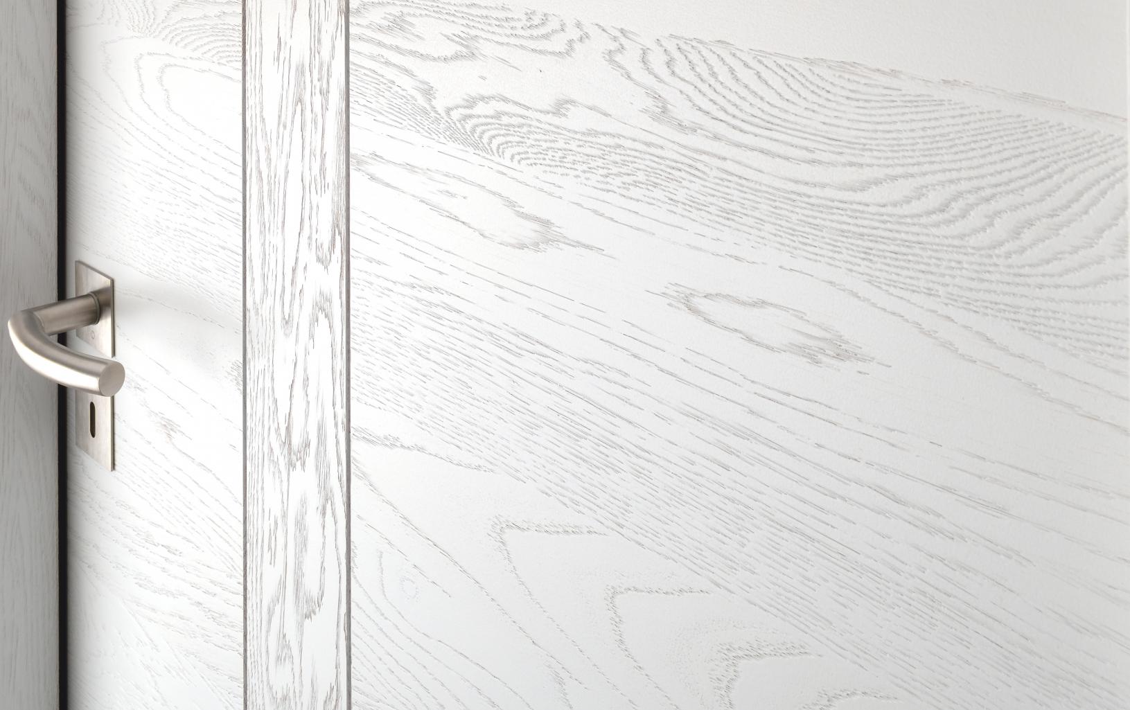 Porte intérieur bois - Tons blancs et clairs